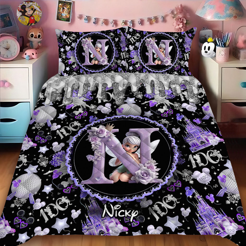 Magic Purple - Personalized Mouse Quilt Set
