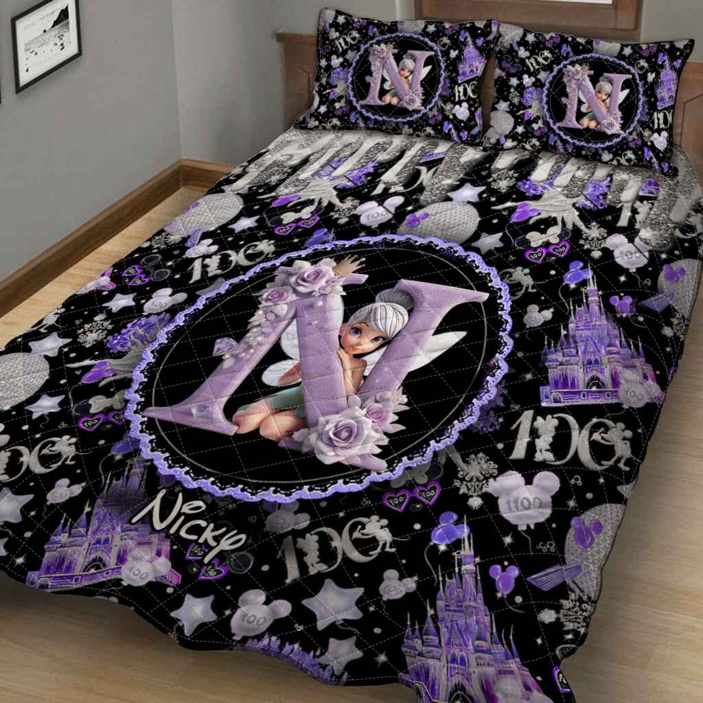 Magic Purple - Personalized Mouse Quilt Set