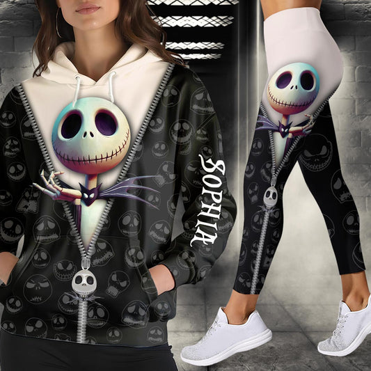 Just A Girl Who Loves Jack - Personalized Nightmare Hoodie and Leggings