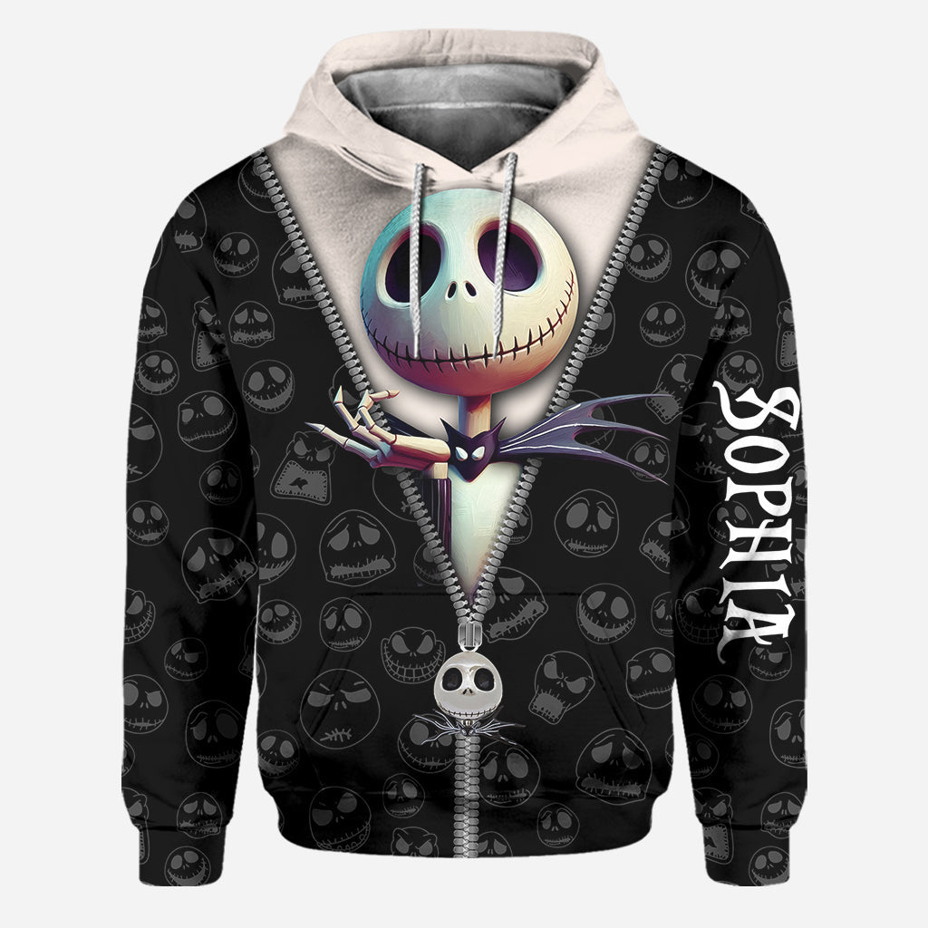 Just A Girl Who Loves Jack - Personalized Nightmare Hoodie and Leggings