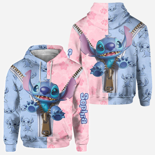 Blue Ohana - Personalized Ohana All Over Shirt
