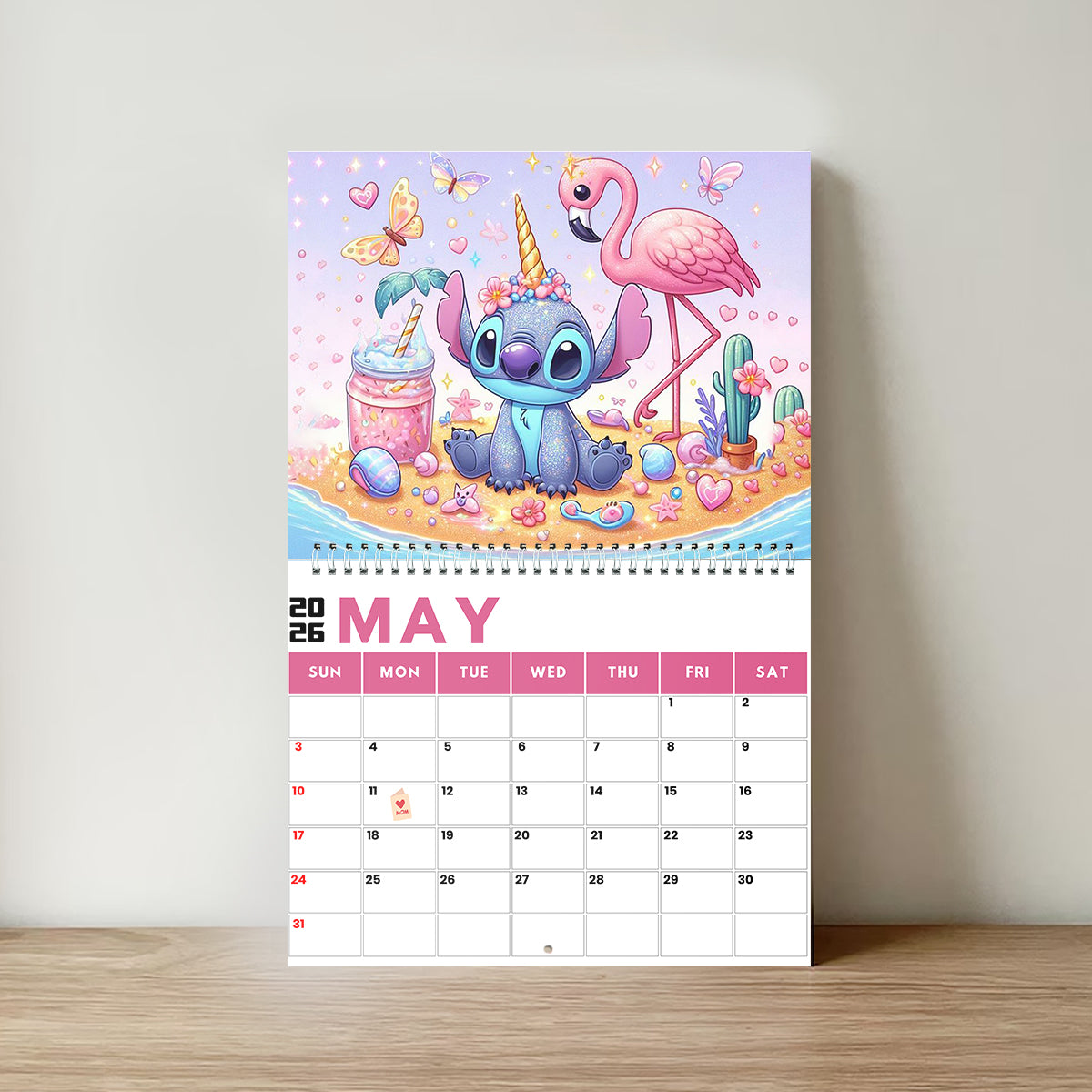 Ohana Means Family - Personalized Ohana Wall Calendar