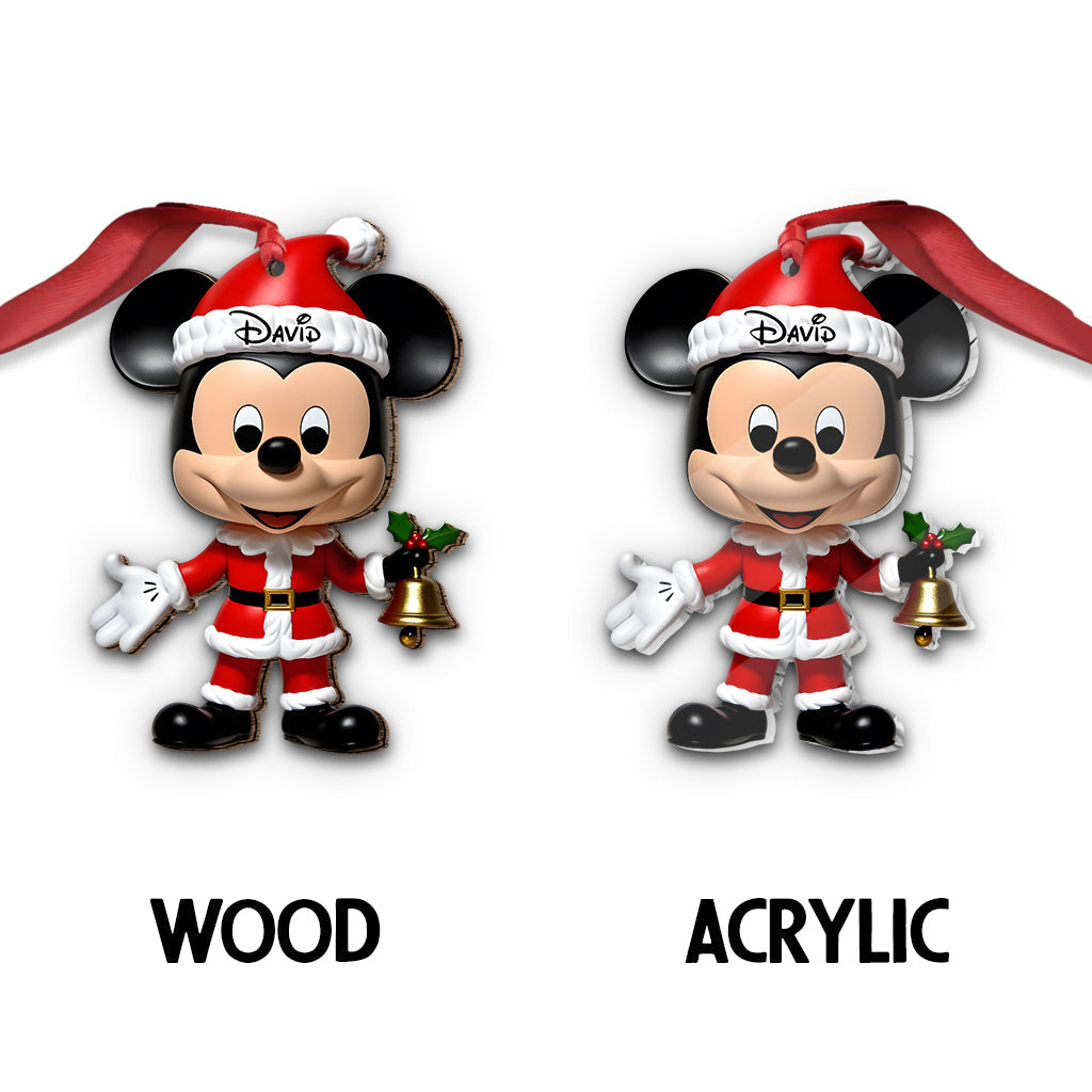 Magic Christmas - Personalized Mouse Ornament