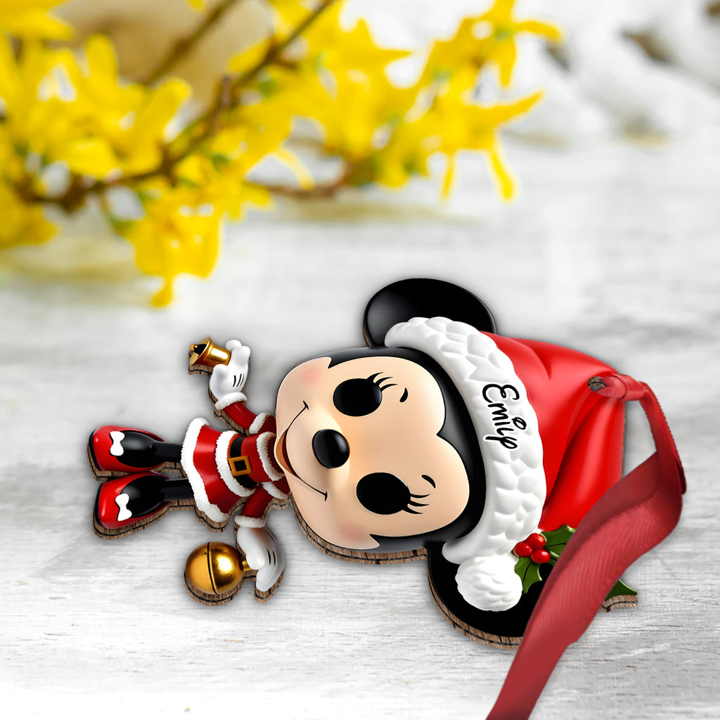 Magic Christmas - Personalized Mouse Ornament