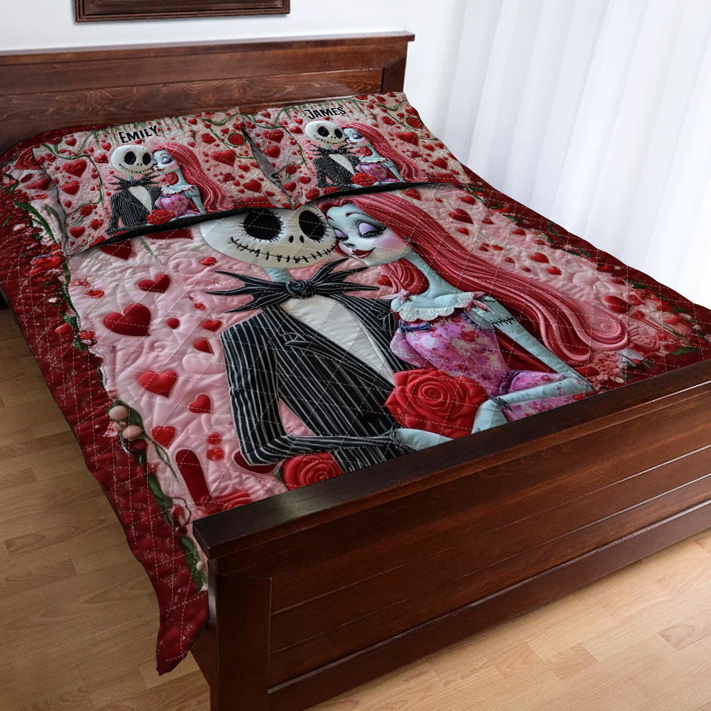 From Our First Kiss - Personalized Nightmare Quilt Set