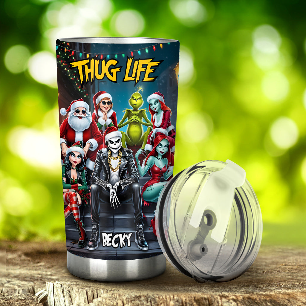 Waiting for Christmas - Personalized Nightmare Tumbler