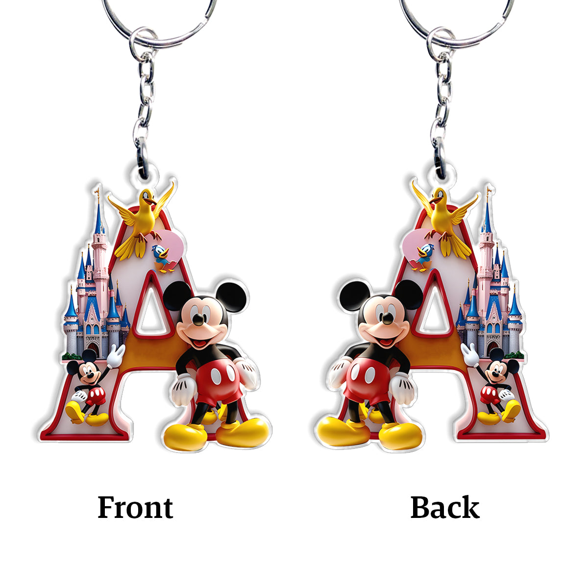 Magic World - Personalized Mouse Keychain
