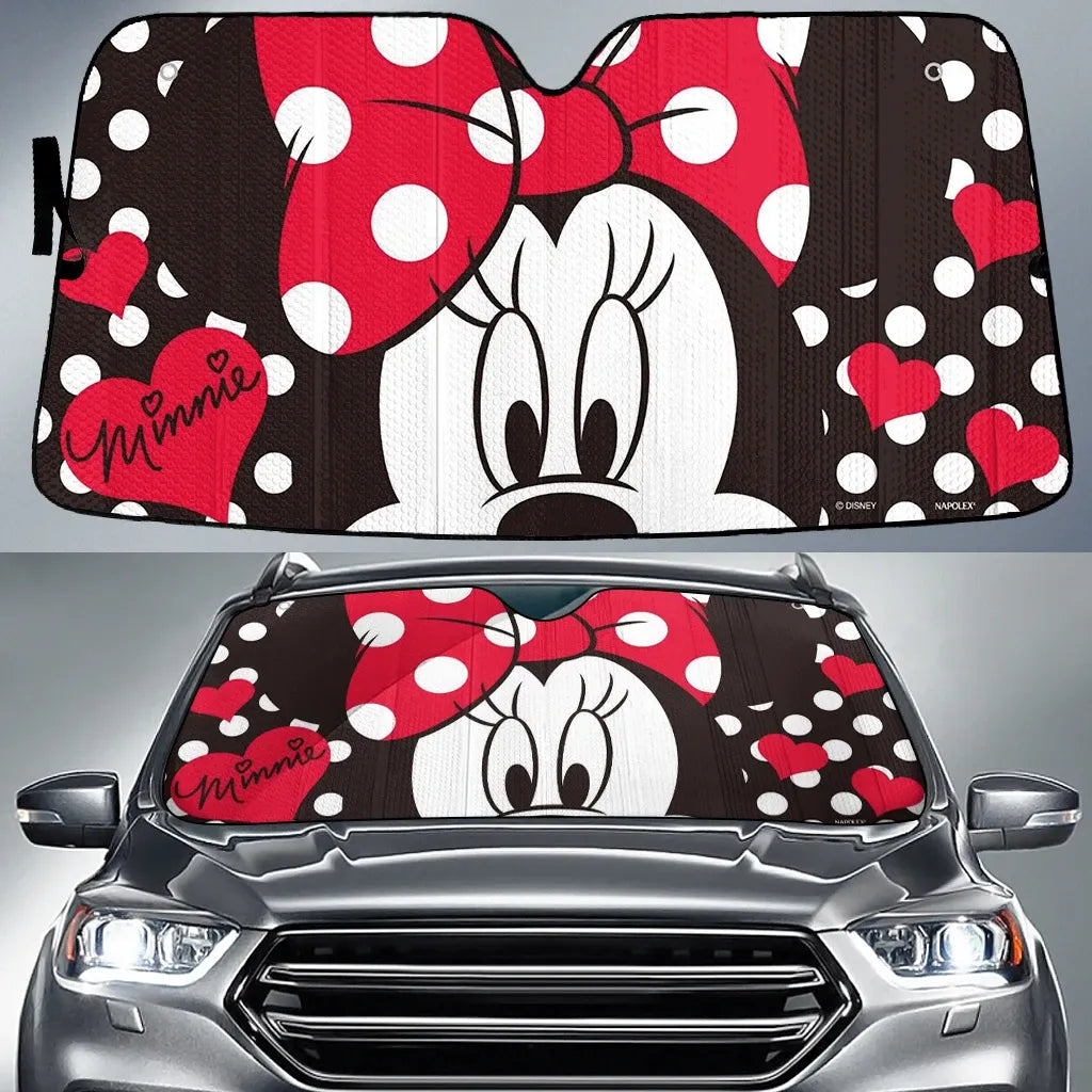 Love Mouse Mouse Car Sunshade 0823