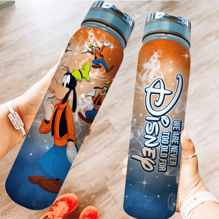 We Are Never Too Old Mouse Water Tracker Bottle 0823