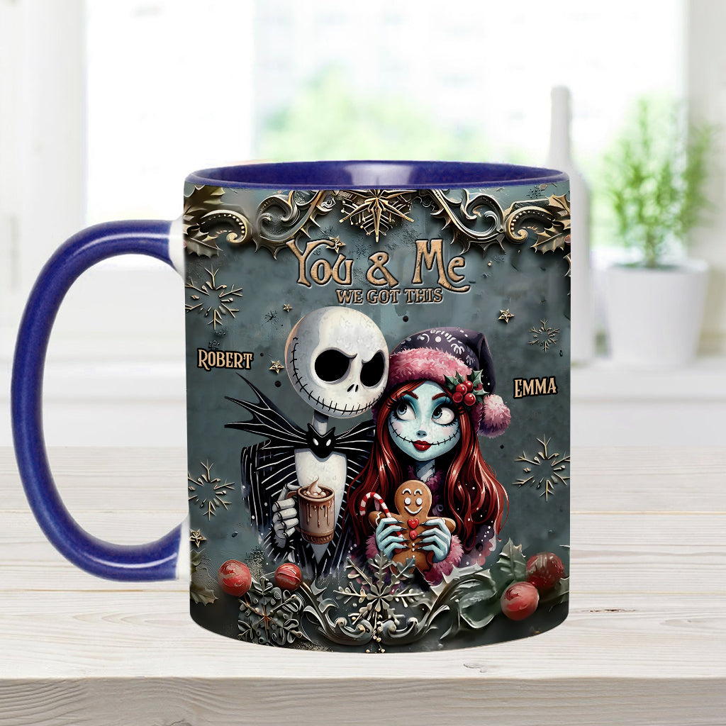 Nightmare Couple - Personalized Nightmare Accent Mug