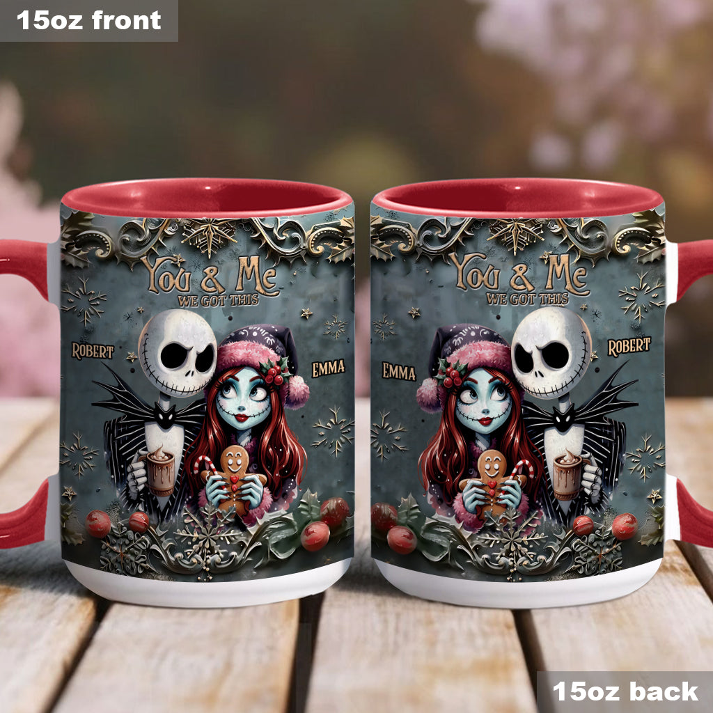 Nightmare Couple - Personalized Nightmare Accent Mug