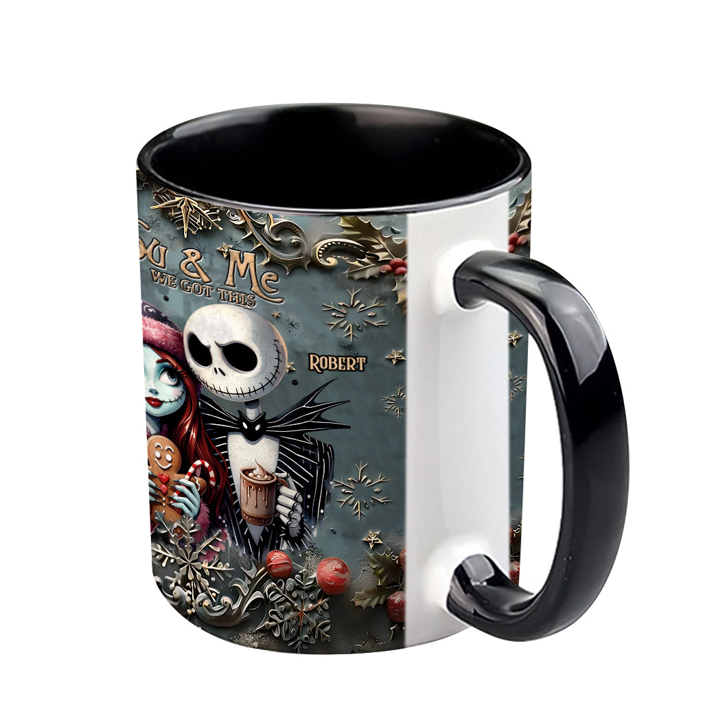 Nightmare Couple - Personalized Nightmare Accent Mug