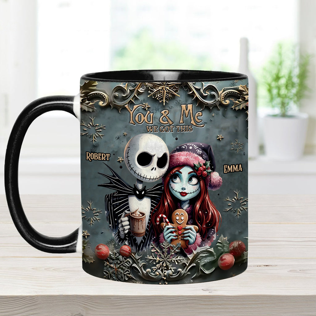 Nightmare Couple - Personalized Nightmare Accent Mug