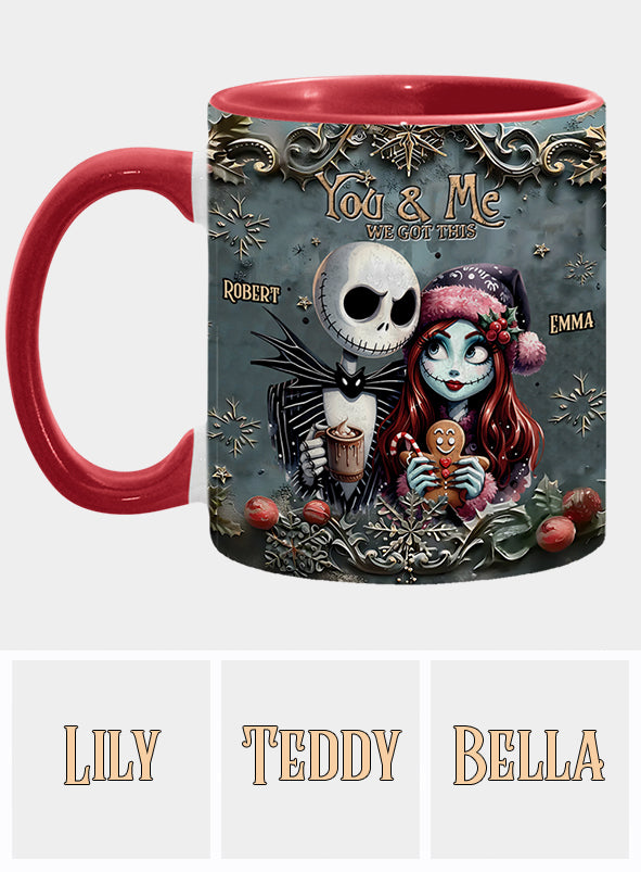 Nightmare Couple - Personalized Nightmare Accent Mug