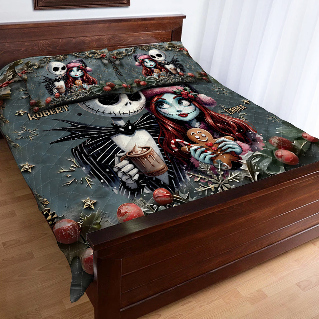 Nightmare Couple - Personalized Nightmare Quilt Set