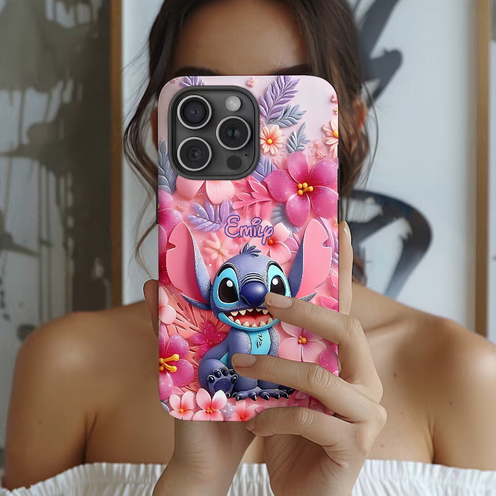 Floral Ohana - Personalized Ohana Full Print Phone Case