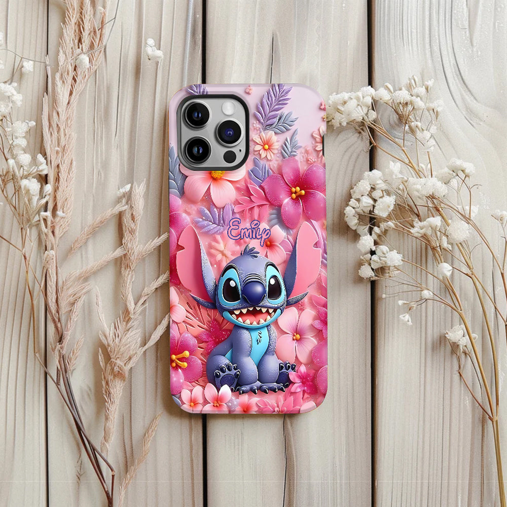 Floral Ohana - Personalized Ohana Full Print Phone Case