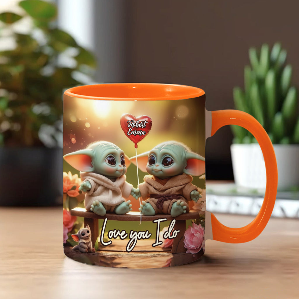You & Me We Got This - Personalized The Force Accent Mug