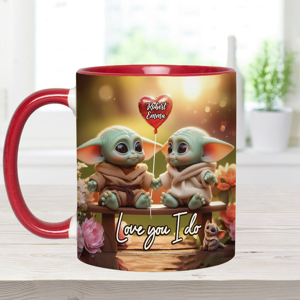You & Me We Got This - Personalized The Force Accent Mug