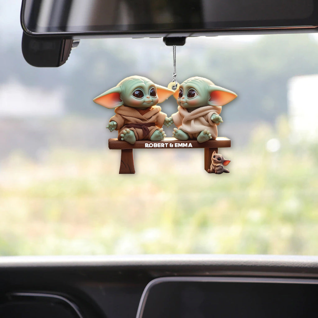 You & Me We Got This - Personalized The Force Car Ornament