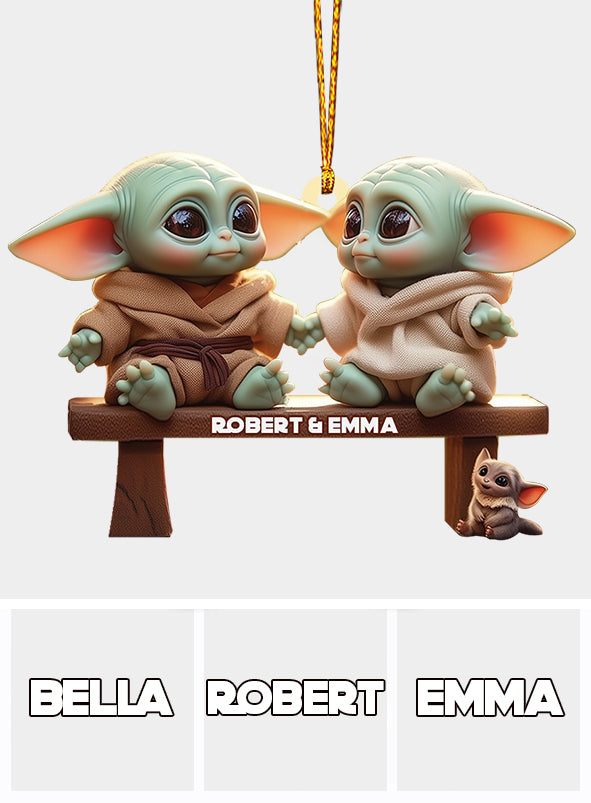 You & Me We Got This - Personalized The Force Ornament