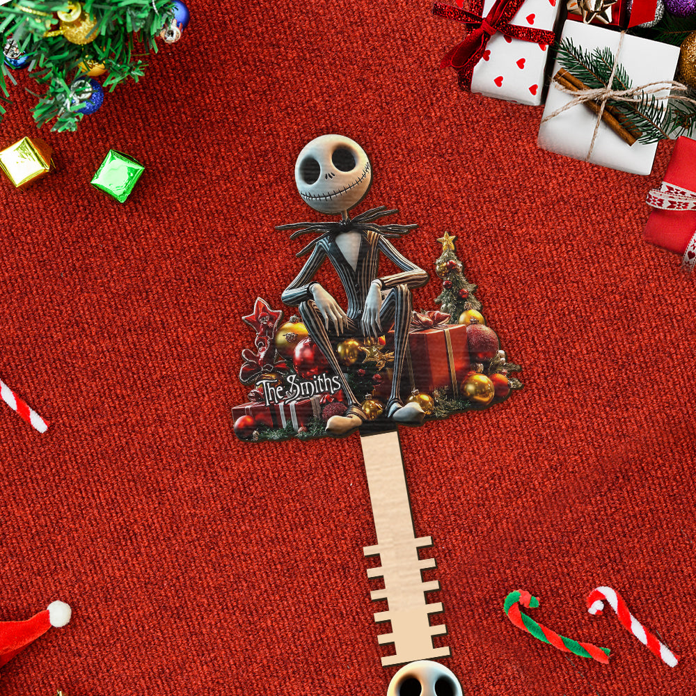 Merry Christmas - Personalized Nightmare Tree Topper