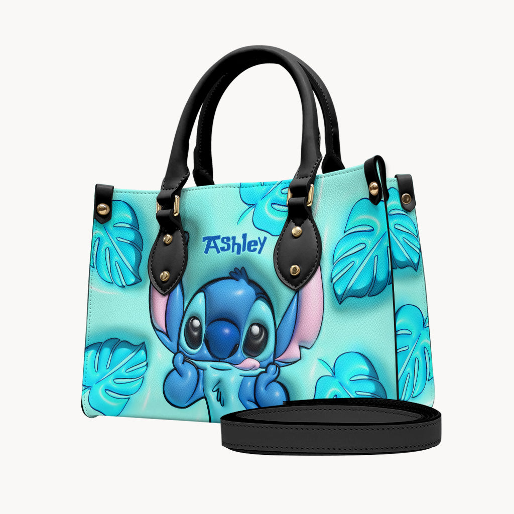 Ohana - Personalized Ohana Leather Handbag