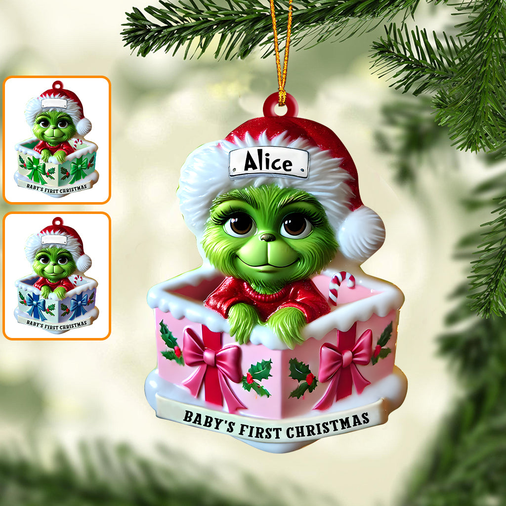 Cute Baby - Personalized Family Ornament
