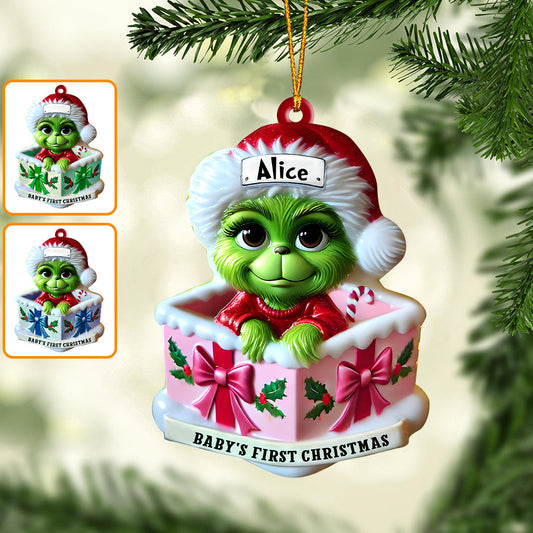 Cute Baby - Personalized Family Ornament