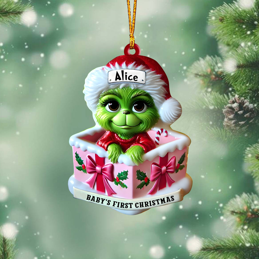 Cute Baby - Personalized Family Ornament