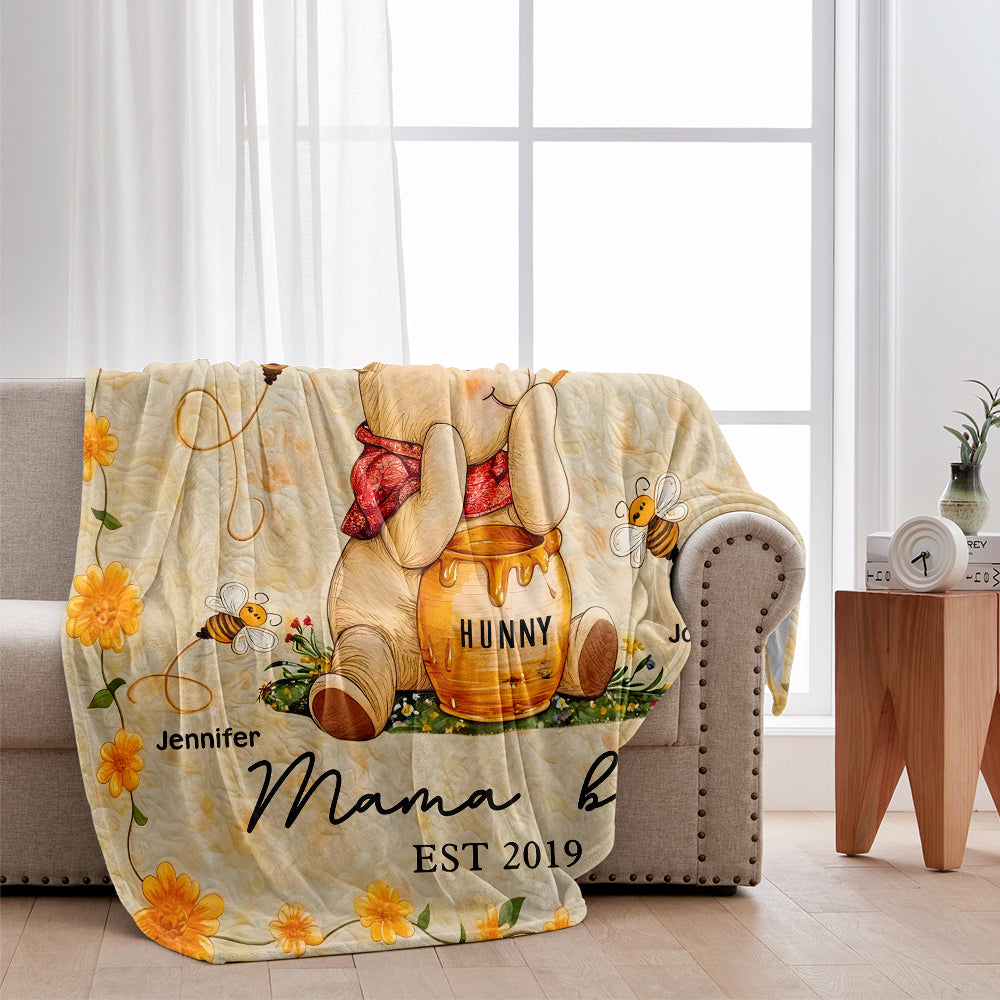 Mama Bear - Personalized Mouse Blanket