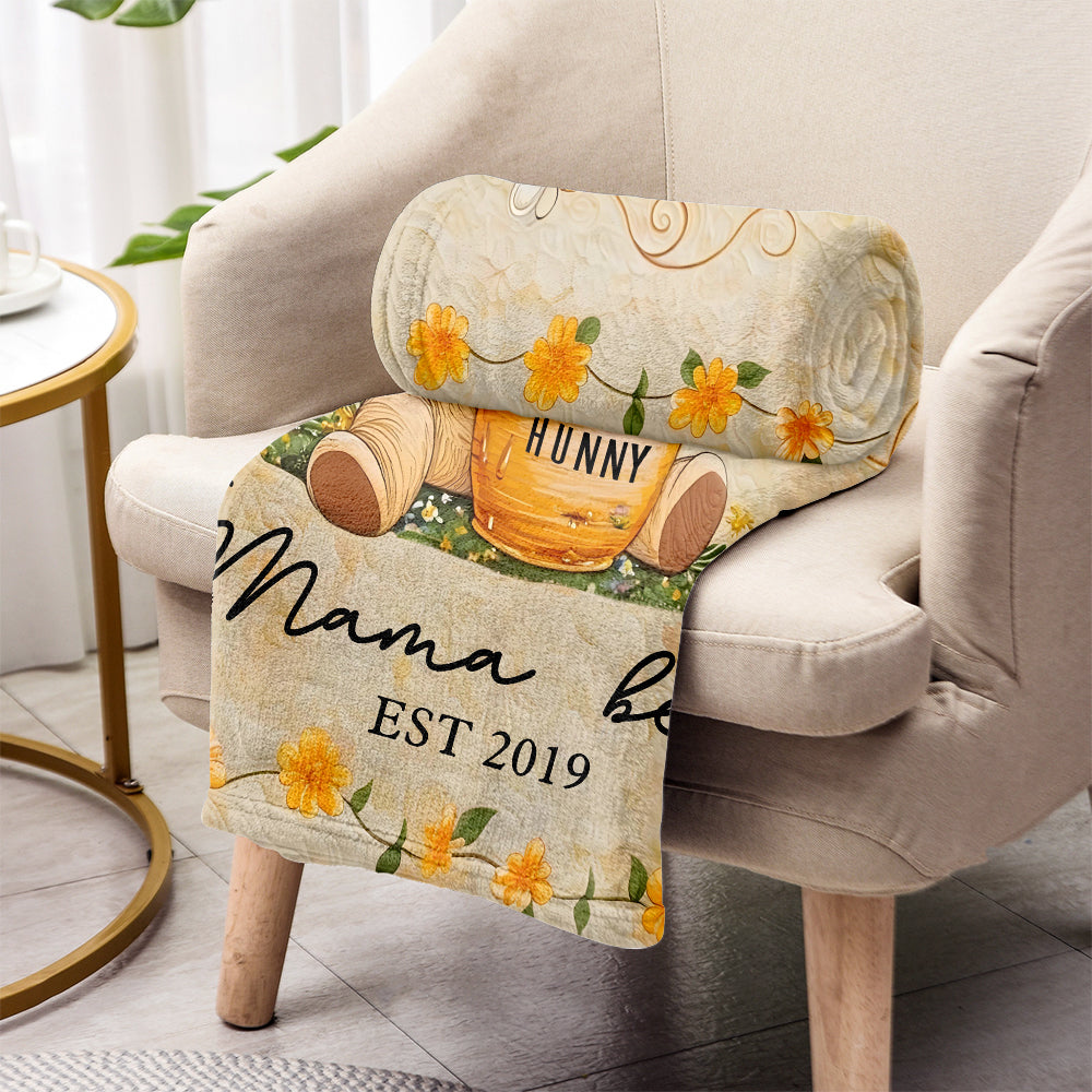 Mama Bear - Personalized Mouse Blanket