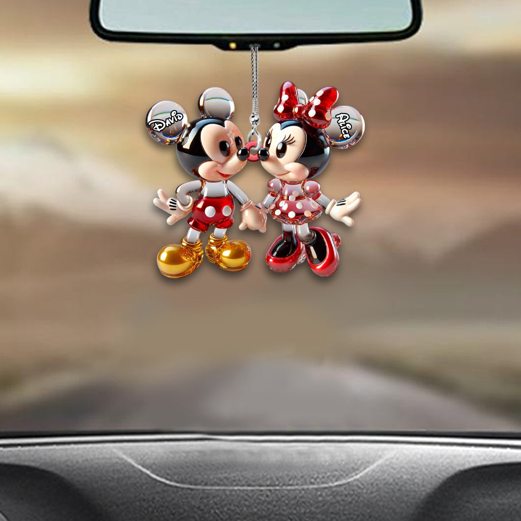 You & Me We Got This - Personalized Mouse Car Ornament