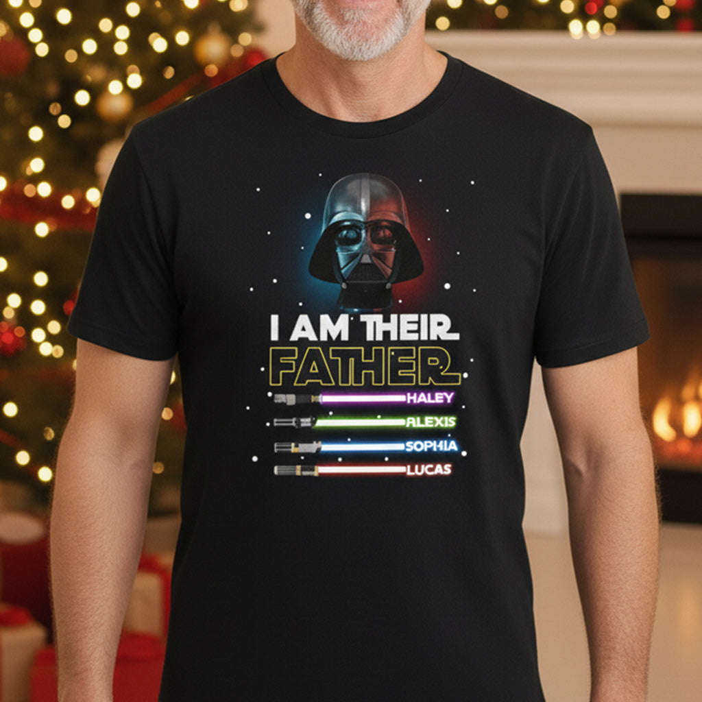 The Perfect Christmas Gift For Star Wars-loving Dad - Personalized T-shirt and Hoodie
