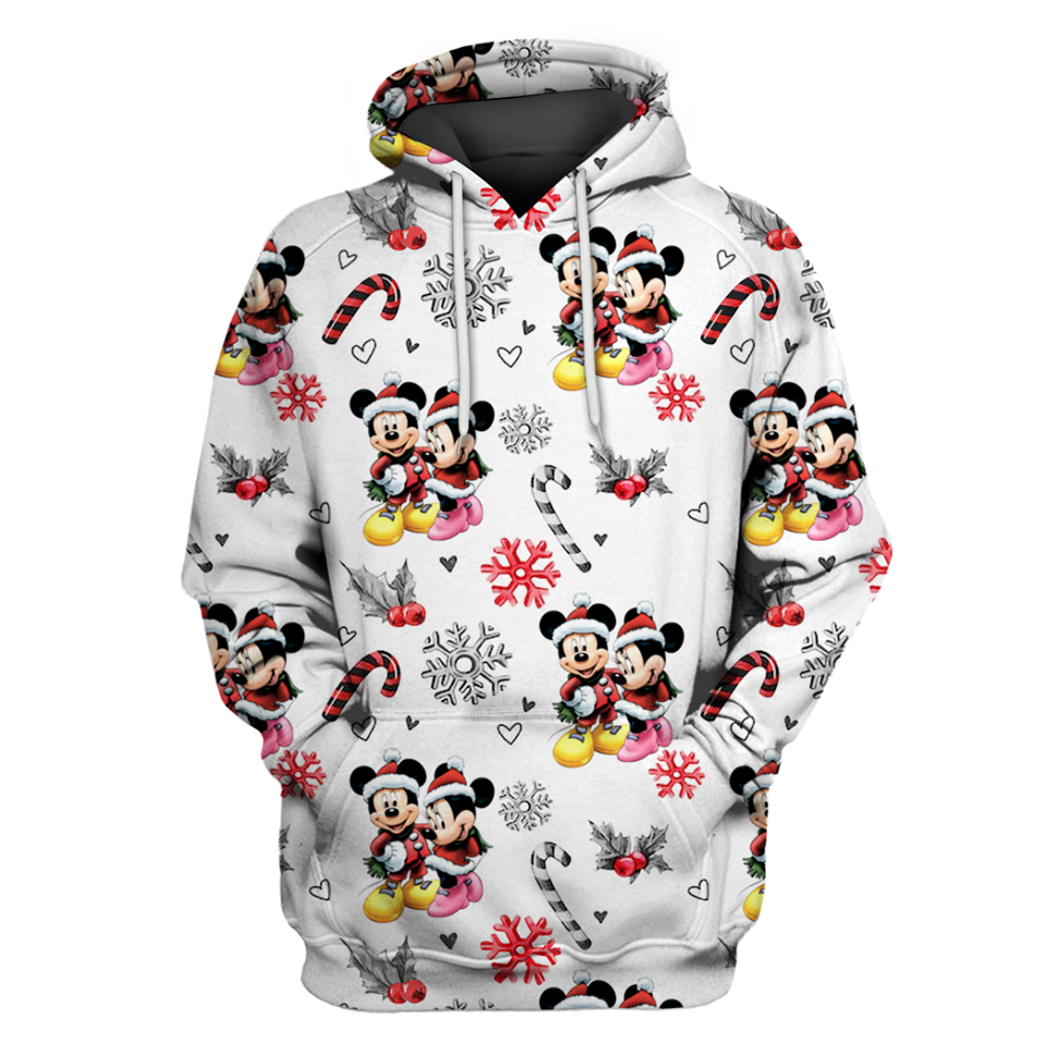 Merry Christmas Mouse All Over Shirt 0823
