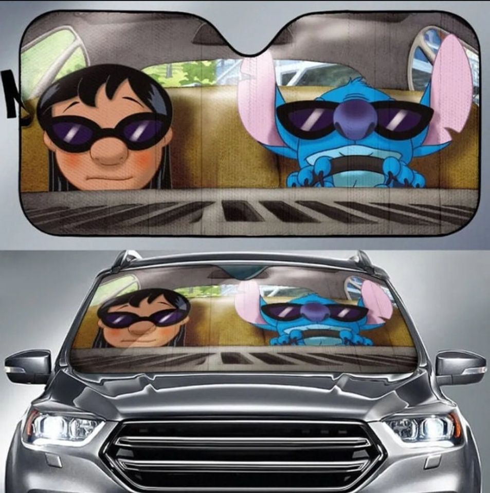 Summer Vibes Ohana Car Sunshade 0624