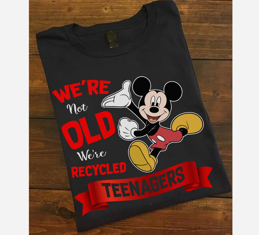 We're Not Old Mouse T-shirt and Hoodie 0823