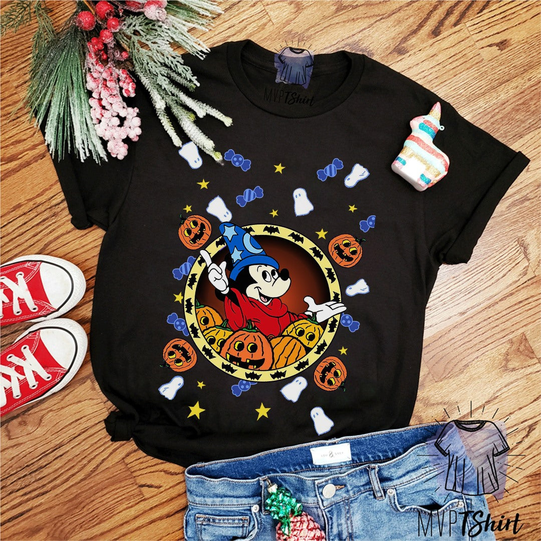 Magical Halloween Mouse T-shirt and Hoodie 0823