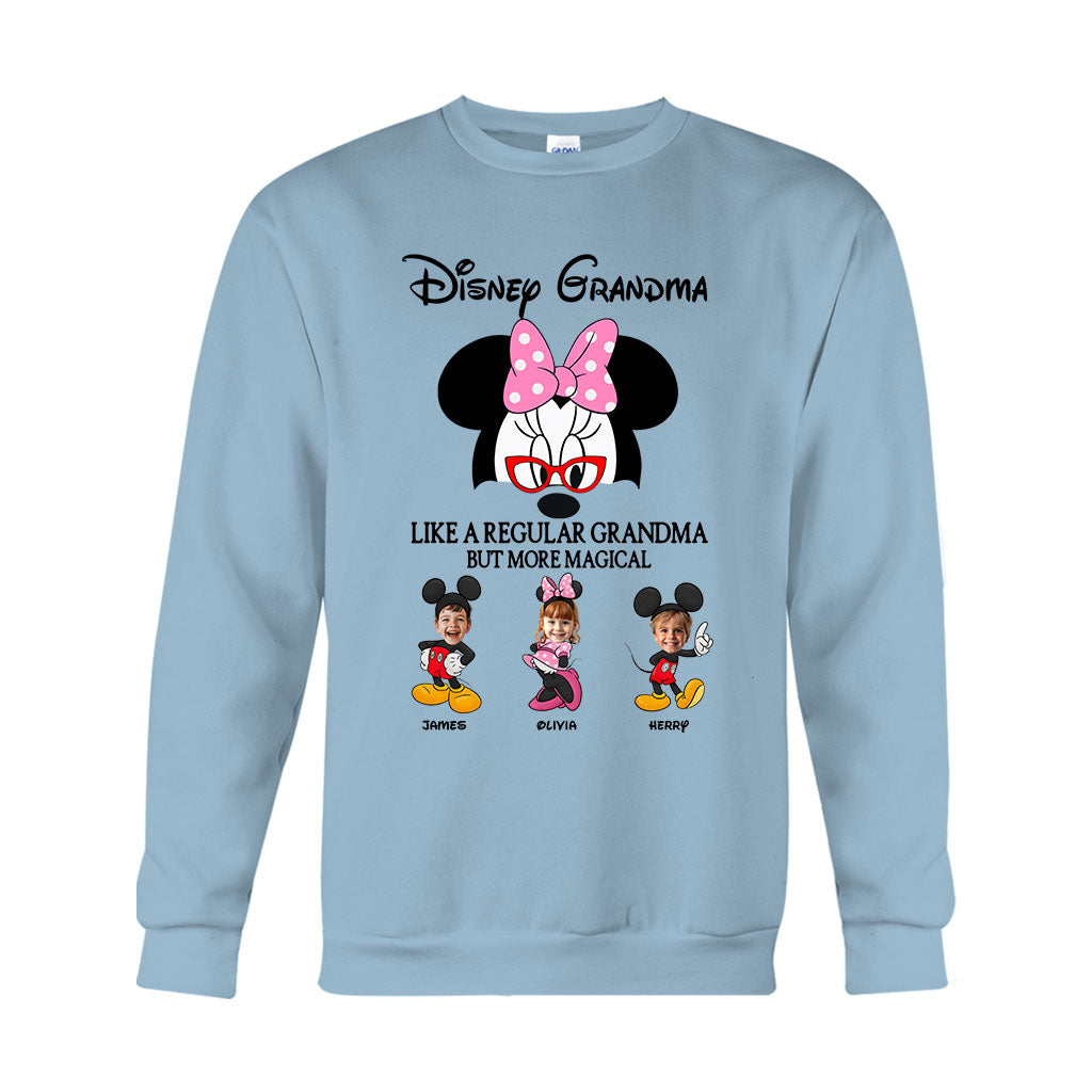 Mouse Ear Grandma - Personalized Mouse T-shirt And Hoodie