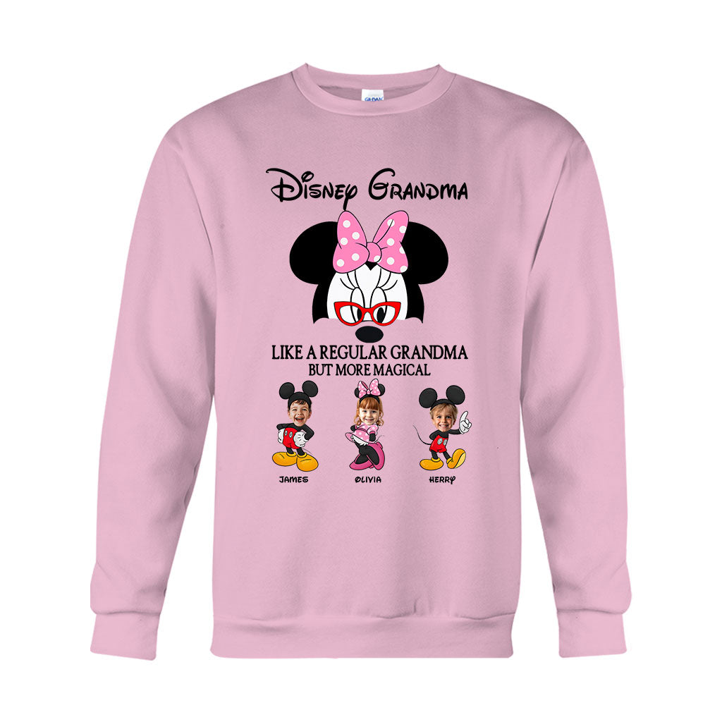 Mouse Ear Grandma - Personalized Mouse T-shirt And Hoodie