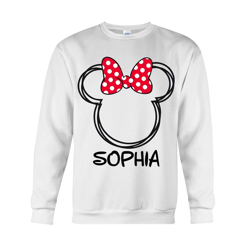 Mouse Couple - Personalized Mouse T-shirt And Hoodie