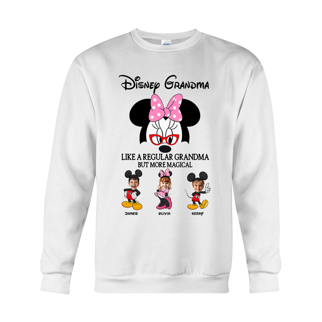 Mouse Ear Grandma - Personalized Mouse T-shirt And Hoodie
