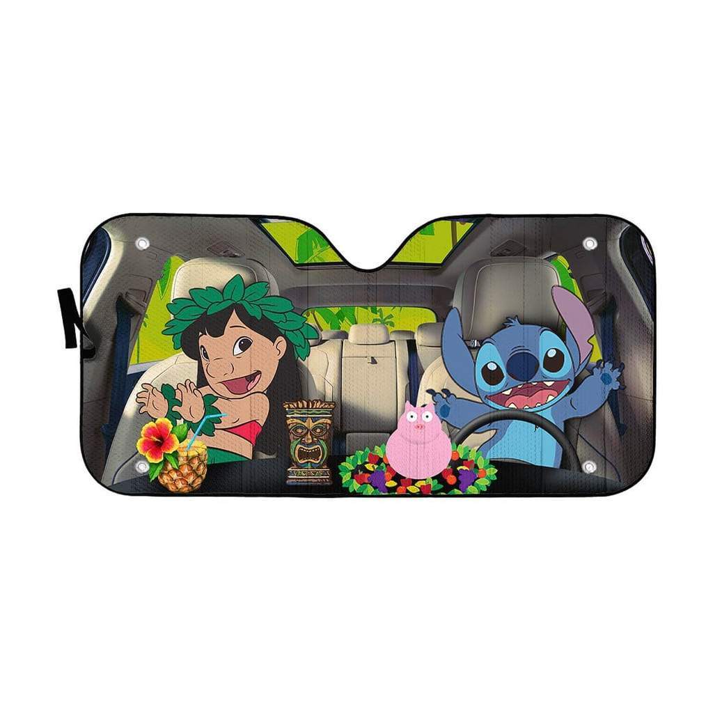 Summer Vibes Ohana Car Sunshade 0624