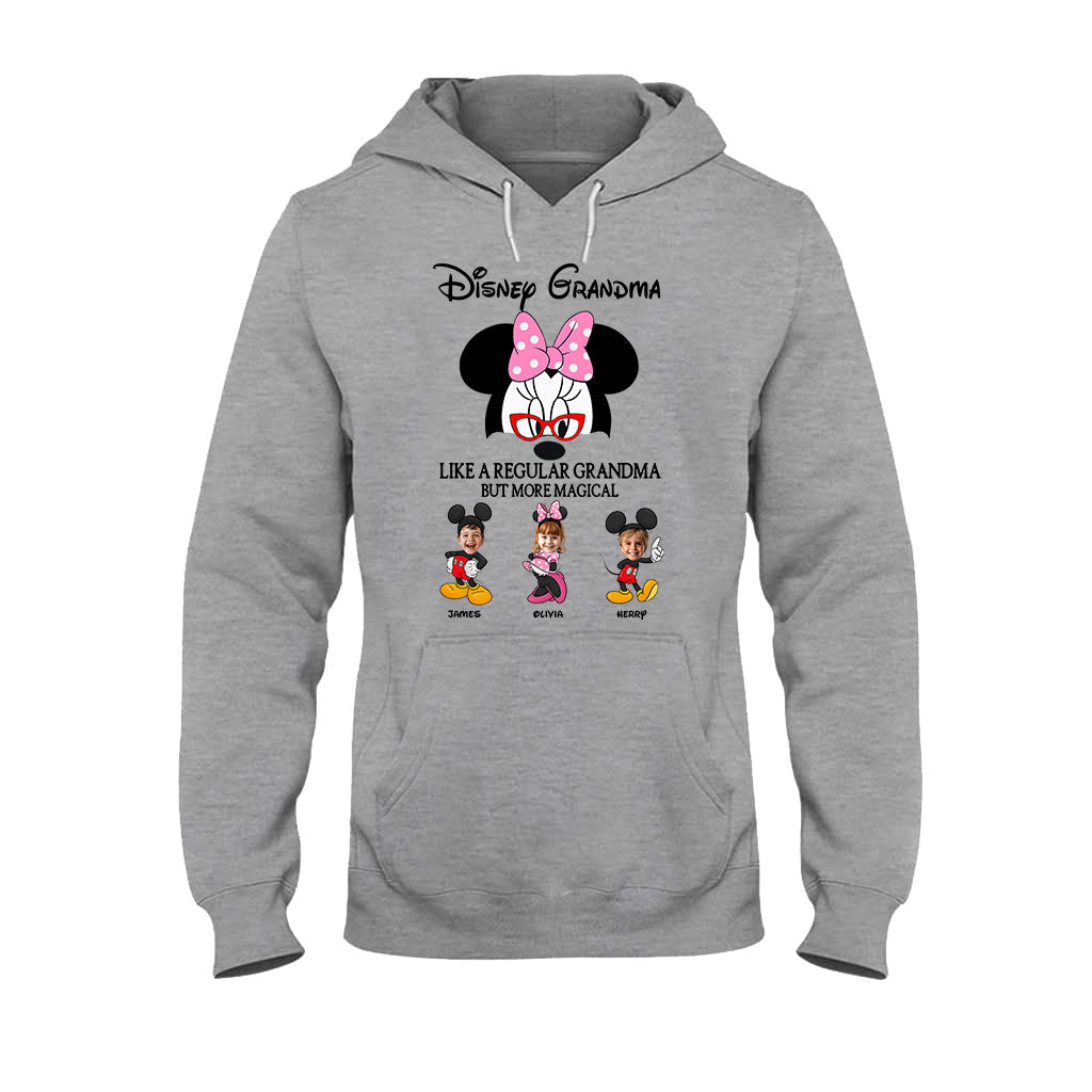 Mouse Ear Grandma - Personalized Mouse T-shirt And Hoodie