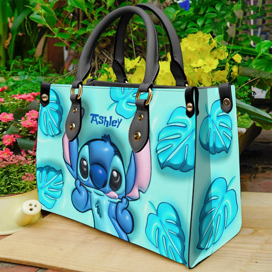 Ohana - Personalized Ohana Leather Handbag