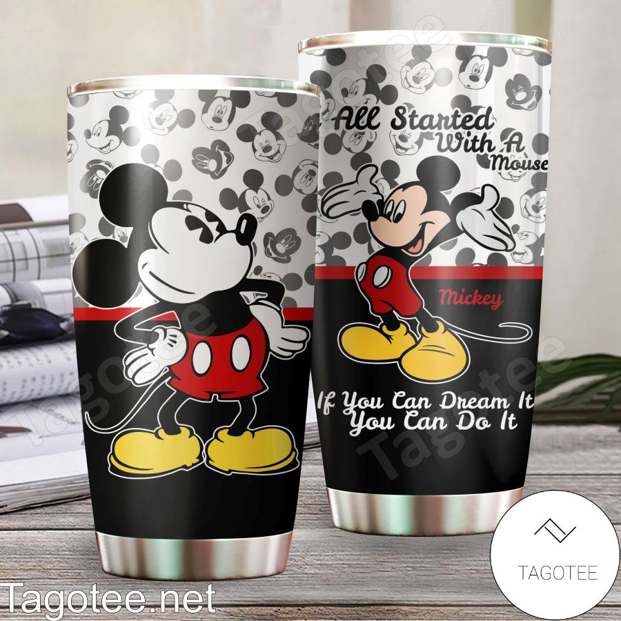 All Started With A Mouse Mouse Tumbler 0523