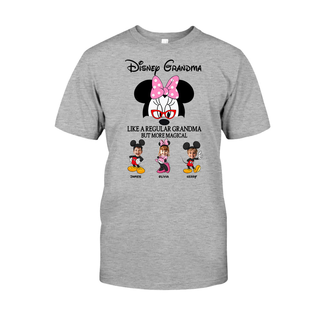 Mouse Ear Grandma - Personalized Mouse T-shirt And Hoodie
