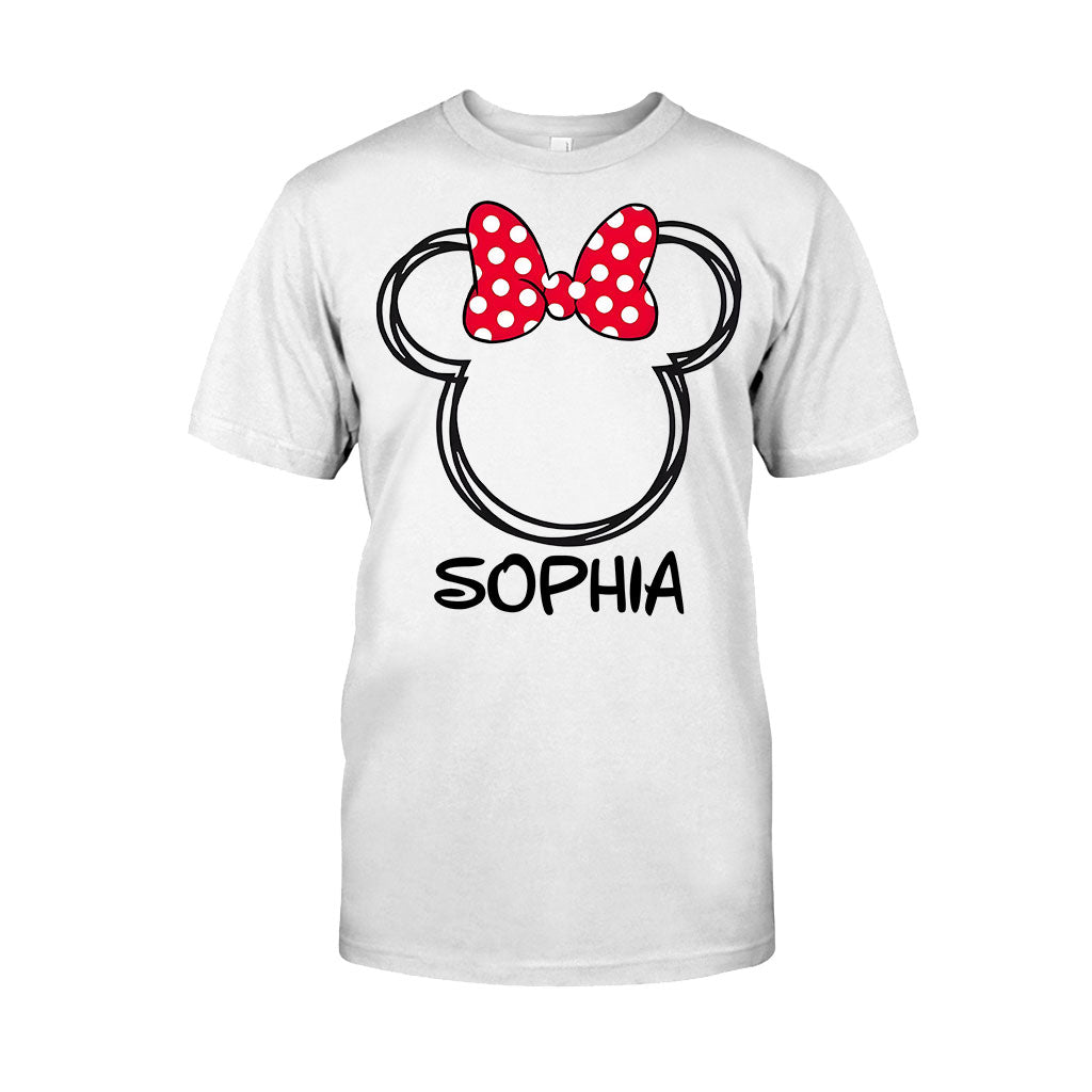 Mouse Couple - Personalized Mouse T-shirt And Hoodie
