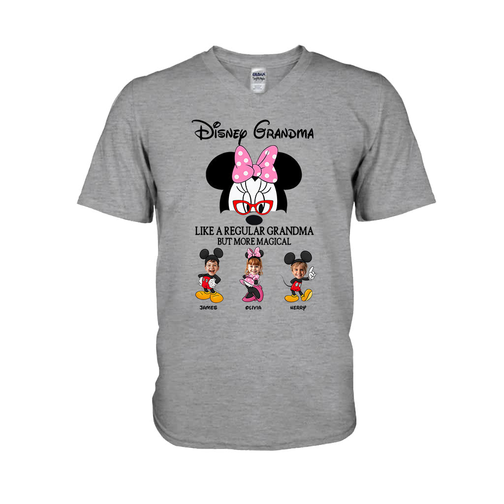 Mouse Ear Grandma - Personalized Mouse T-shirt And Hoodie