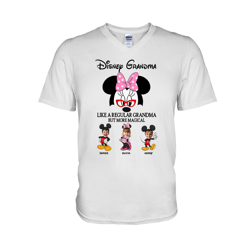 Mouse Ear Grandma - Personalized Mouse T-shirt And Hoodie